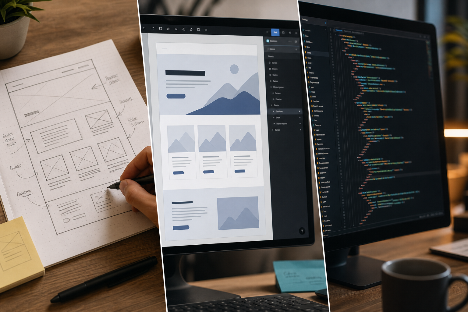 Estrutura completa de site profissional para empresa